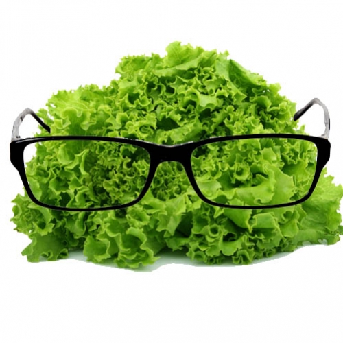 Dieta vegetariana faz enxergar melhor